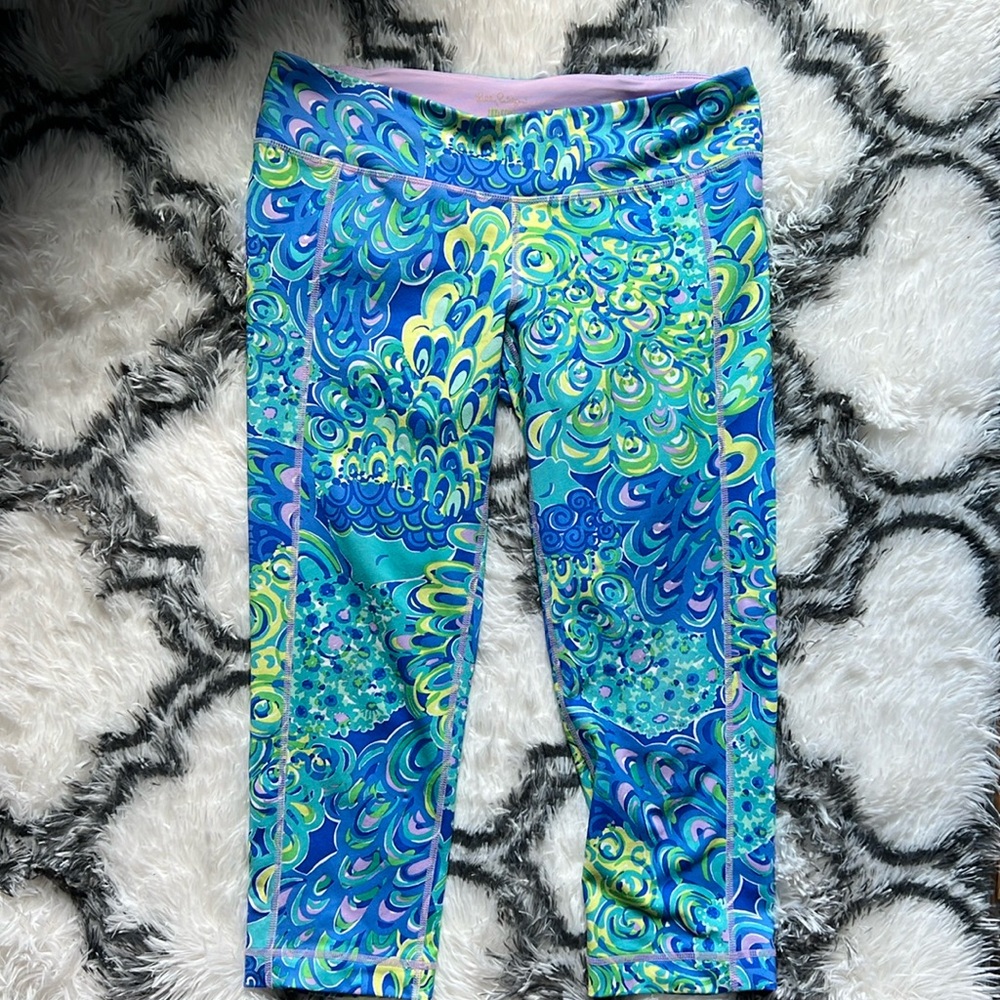 Lilly Pulitzer capri Luxtic pants XL
